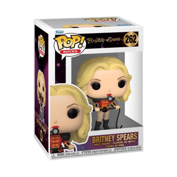 Figura Britney Spears: Circus POP Rocks Funko 262