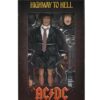 Figura Angus Young AC-DC Con Ropa De Tela Neca