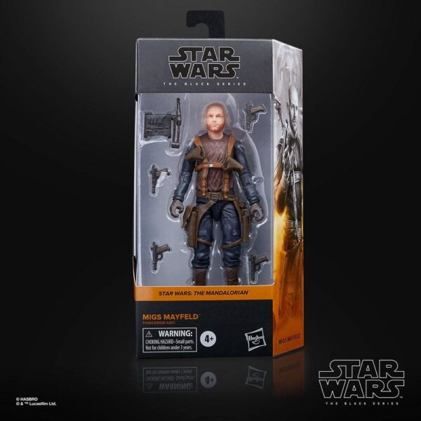 Figura Migs Mayfeld Star Wars: The Mandalorian Black Series