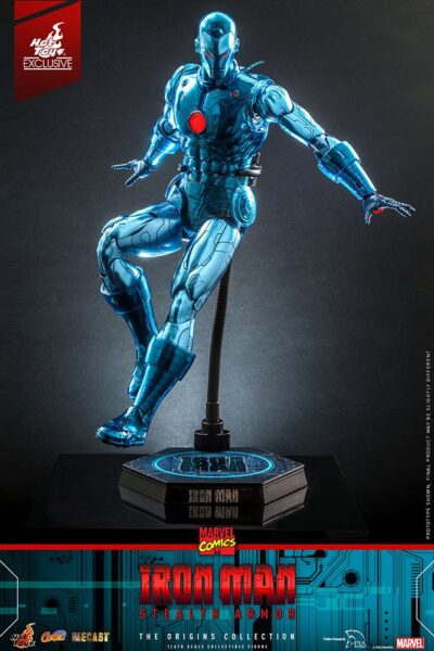Figura Iron Man Stealth Armor SDCC 2022 Exclusive Escala 1/6 Hot Toys