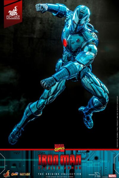 Figura Iron Man Stealth Armor SDCC 2022 Exclusive Escala 1/6 Hot Toys
