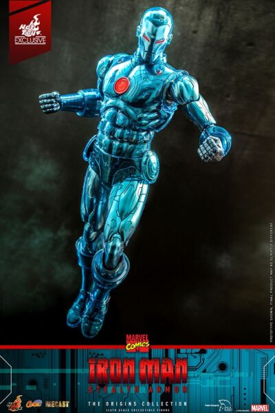 Figura Iron Man Stealth Armor SDCC 2022 Exclusive Escala 1/6 Hot Toys