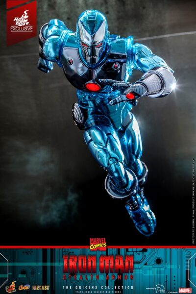 Figura Iron Man Stealth Armor SDCC 2022 Exclusive Escala 1/6 Hot Toys