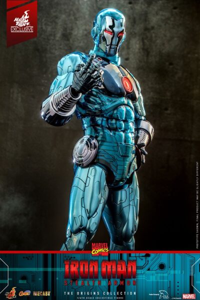 Figura Iron Man Stealth Armor SDCC 2022 Exclusive Escala 1/6 Hot Toys