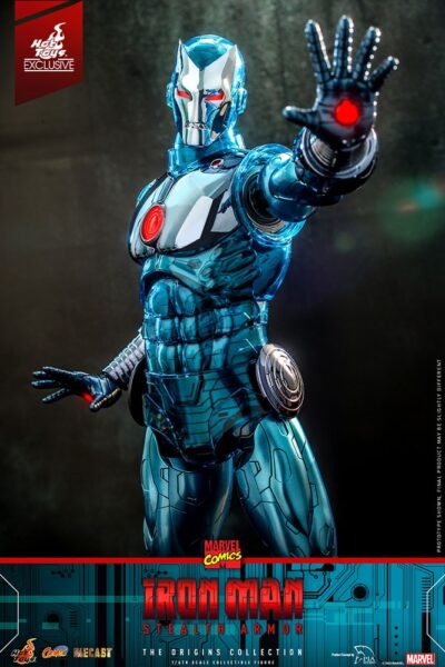 Figura Iron Man Stealth Armor SDCC 2022 Exclusive Escala 1/6 Hot Toys
