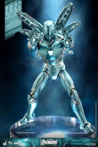 Figura Iron Man Mark LXXXV Holographic Diecast Escala 1/6 Toy Fair 2022 Exclusive Hot Toys