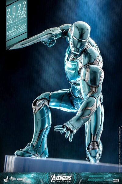 Figura Iron Man Mark LXXXV Holographic Diecast Escala 1/6 Toy Fair 2022 Exclusive Hot Toys