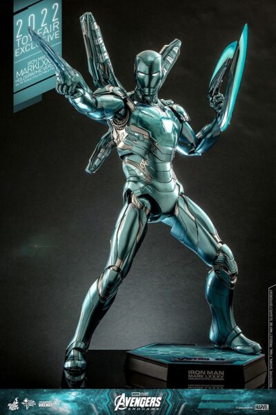 Figura Iron Man Mark LXXXV Holographic Diecast Escala 1/6 Toy Fair 2022 Exclusive Hot Toys