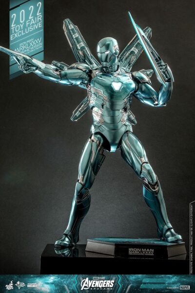 Figura Iron Man Mark LXXXV Holographic Diecast Escala 1/6 Toy Fair 2022 Exclusive Hot Toys