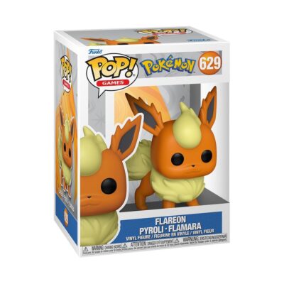 Figura Flareon Pokemon POP Funko 629