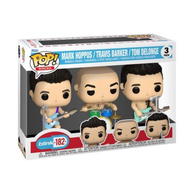 Pack 3 Figuras Blink 182 POP Funko