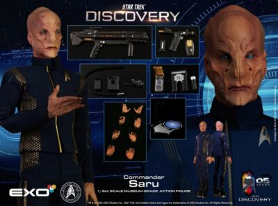 Figura Saru Star Trek Discovery Escala 1:6 Exo-6