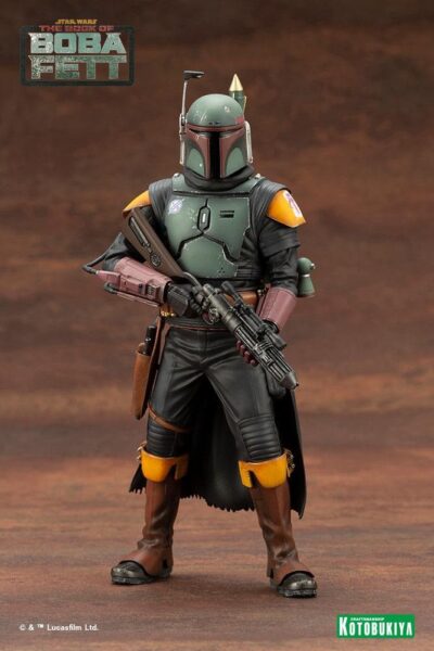 Estatua Boba Fett Escala 1/10 Star Wars ARTFX Kotobukiya