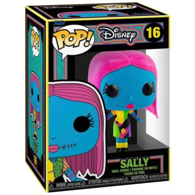 Figura Sally Pesadilla Antes De Navidad Luz Negra POP Funko
