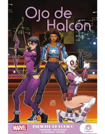 Marvel Young Adults. Ojo de Halcón 3 Espíritu de equipo