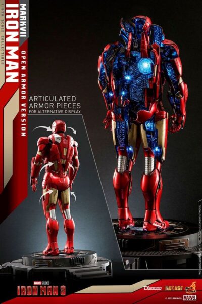 Diorama Iron Man Mark VII (Open Armor Version) Hot Toys