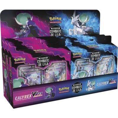 Baraja de Combate de Liga Calyrex Jinete Glacial de JCC Cartas Pokémon en Español