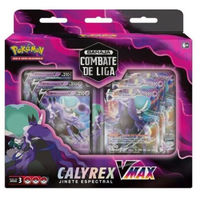 Baraja de Combate de Liga Calyrex Jinete Espectral de JCC Cartas Pokémon en Español