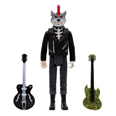 Figura Rancid Skeletim (Wolf Head) ReAction Super7