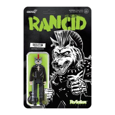 Figura Rancid Skeletim (Wolf Head) ReAction Super7
