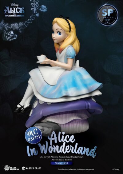 Estatua Alicia en el País de las Maravillas Edición Especial Disney Master Craft Beast Kingdom