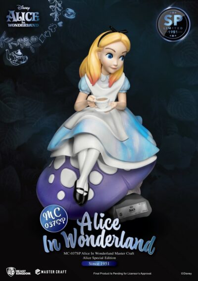 Estatua Alicia en el País de las Maravillas Edición Especial Disney Master Craft Beast Kingdom