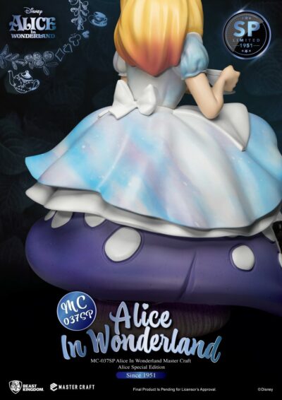 Estatua Alicia en el País de las Maravillas Edición Especial Disney Master Craft Beast Kingdom