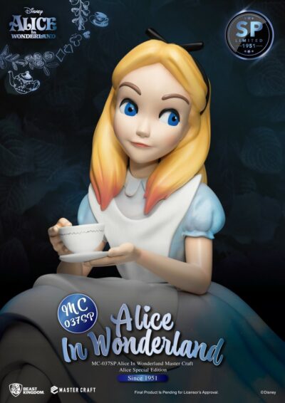 Estatua Alicia en el País de las Maravillas Edición Especial Disney Master Craft Beast Kingdom