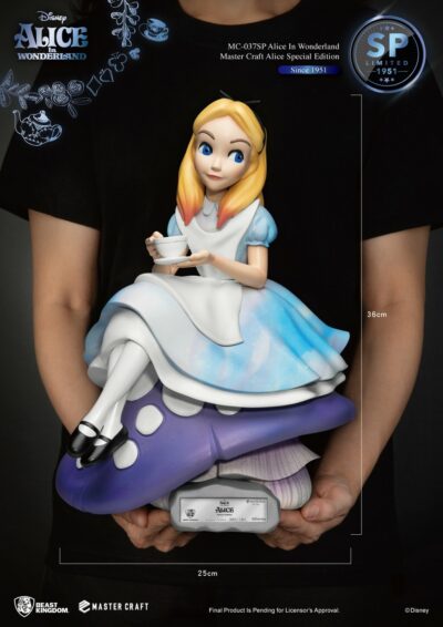 Estatua Alicia en el País de las Maravillas Edición Especial Disney Master Craft Beast Kingdom