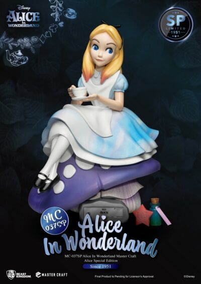 Estatua Alicia en el País de las Maravillas Edición Especial Disney Master Craft Beast Kingdom