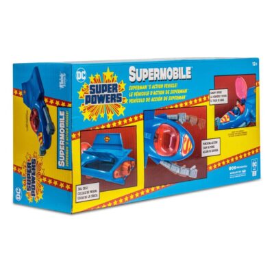 Vehículo Superman Supermobile Super Powers McFarlane Toys