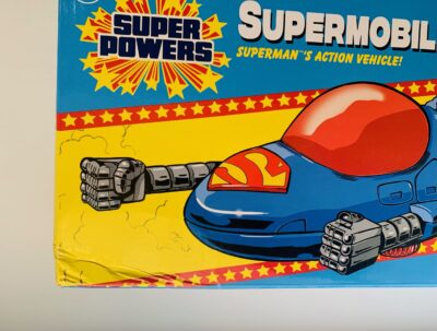 Vehículo Superman Supermobile Super Powers McFarlane Toys - CAJA DAÑADA