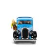 Figura Tintín en América Taxi Resina Escala 1/12