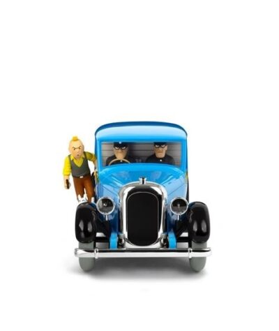 Figura Tintín en América Taxi Resina Escala 1/12