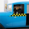 Figura Tintín en América Taxi Resina Escala 1/12