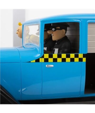 Figura Tintín en América Taxi Resina Escala 1/12