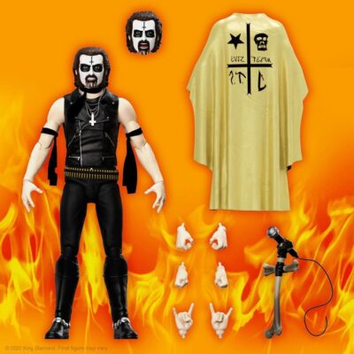Figura Ultimate King Diamond (First Appearance) Mercyful Fate Era Super7