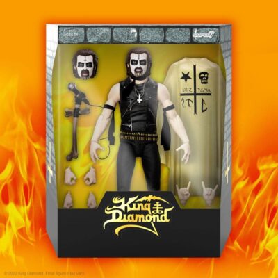 Figura Ultimate King Diamond (First Appearance) Mercyful Fate Era Super7