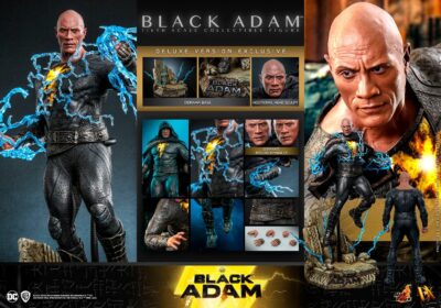 Black Adam Deluxe Version Escala 1/6 Hot Toys