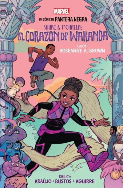 Marvel Scholastic. Shuri & T'Challa. El corazón de Wakanda