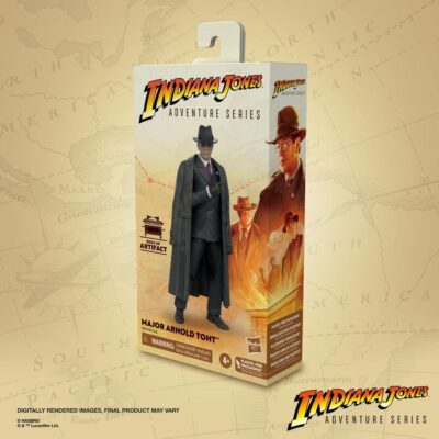 Figura Major Arnold Toht Indiana Jones Adventure Series En Busca Del Arca Perdida Hasbro