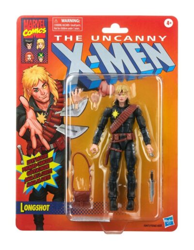 Figura Longshot Marvel Legends Hasbro