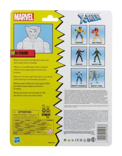 Figura Wolverine Lobezno Marvel Legends Hasbro