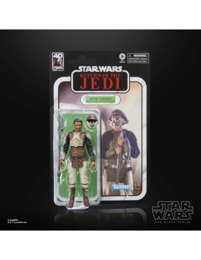 Figura Lando Calrissian (Skiff Guard) The Black Series. Star Wars