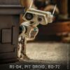 Figuras 1/6 R5-D4, Pit Droid y BD-72 Star Wars The Mandalorian Escala 1/6 Hot Toys