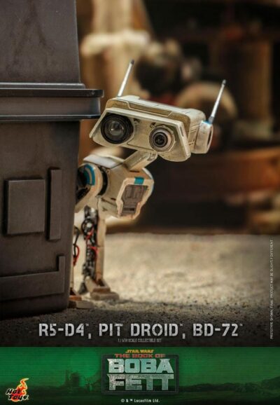 Figuras 1/6 R5-D4, Pit Droid y BD-72 Star Wars The Mandalorian Escala 1/6 Hot Toys