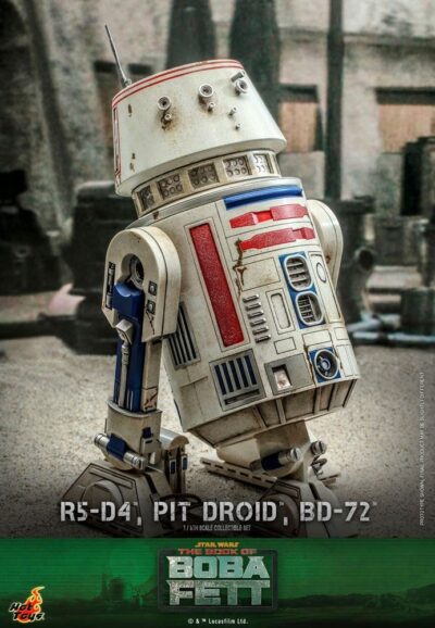 Figuras 1/6 R5-D4, Pit Droid y BD-72 Star Wars The Mandalorian Escala 1/6 Hot Toys