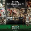 Figuras 1/6 R5-D4, Pit Droid y BD-72 Star Wars The Mandalorian Escala 1/6 Hot Toys