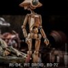 Figuras 1/6 R5-D4, Pit Droid y BD-72 Star Wars The Mandalorian Escala 1/6 Hot Toys