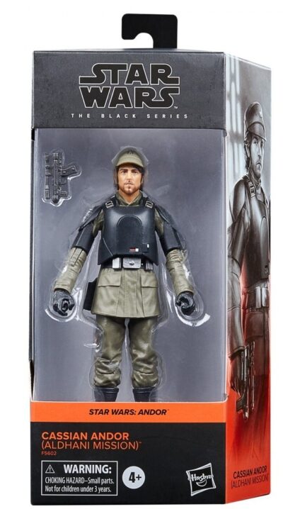 Figura Cassian Andor (Aldhani Mission). The Black Series. Star Wars: Andor